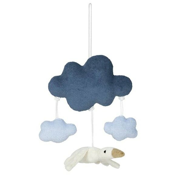 Mobile bébé de la marque Senger avec oie et nuages - Victoire et Compagnie